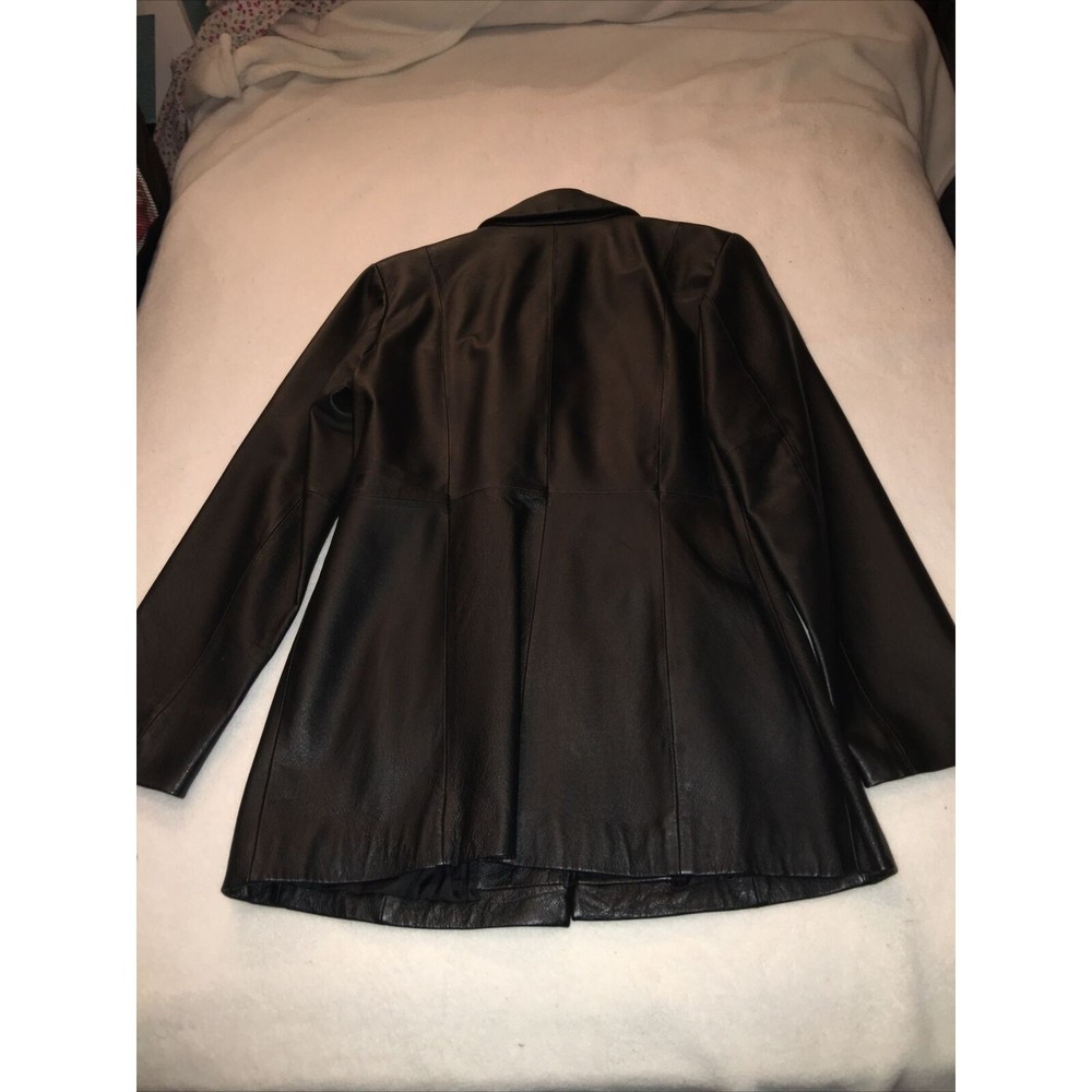 genuine Sonoma jean companies leather coat women’s size small - Picture 12 of 13